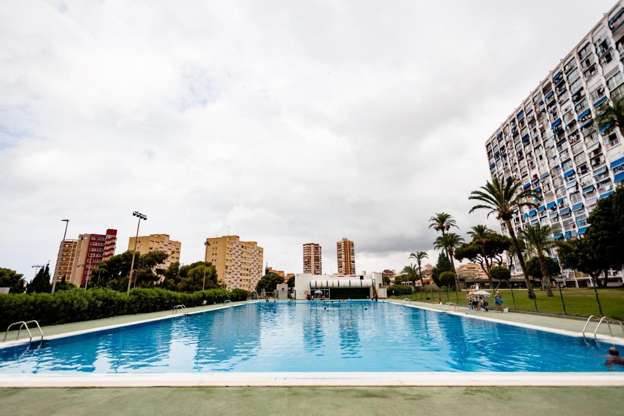 Modern Studio With See And City View Benidorm Exterior photo